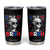 4th of July George Washington Bruh Tumbler Cup TS10 Black Print Your Wear