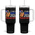 4th of July It's Not A Party Until The Wiener Comes Out Tumbler With Handle Funny Hot Dog Independence Day Patriotic Weenies TS10 One Size: 40 oz Black Print Your Wear