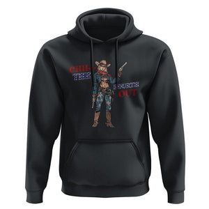 4th Of July Hoodie Chill The Fourth Out American Pin-up Girl TS09 Black Print Your Wear