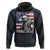 4th Of July Hoodie This Is My Pride Flag White Bald Eagle USA American Flag TS11 Black Print Your Wear