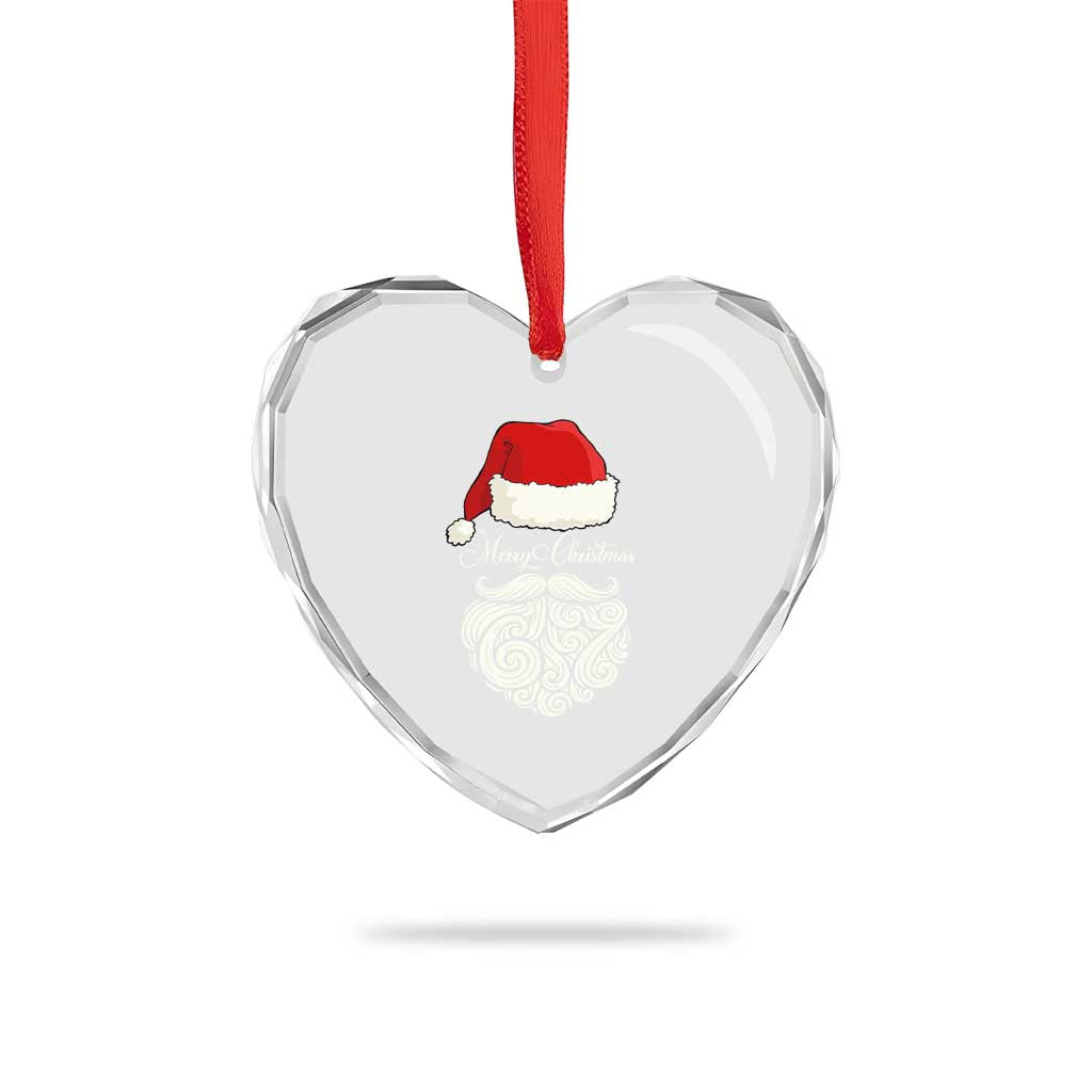 6 7 Xmas 67 Santa Six Seven Meme Merry Christmas Heart Crystal Glass Ornament TS11 Print Your Wear