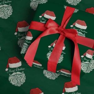 6 7 Xmas 67 Santa Six Seven Meme Merry Christmas Wrapping Paper Roll TS11 Green Print Your Wear