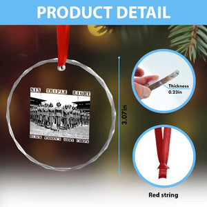6 Triple 8 Crystal Glass Ornament Black Women's Army Corps 6888th Battalion TS02 Print Your Wear