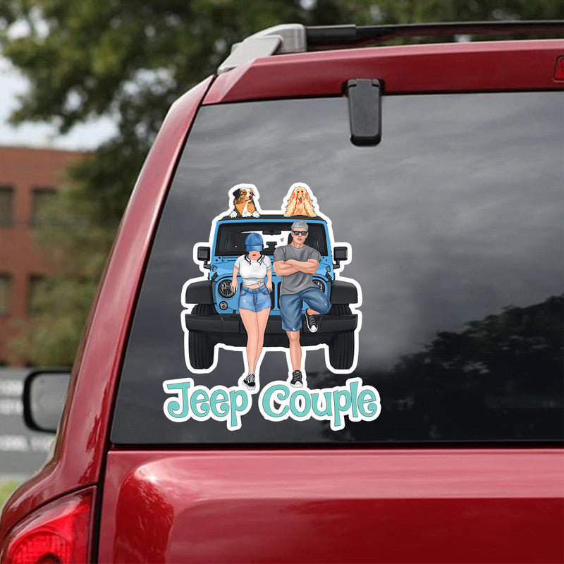 Personalized JP Decal Couple CTM package 13x13cm Custom - Printyourwear