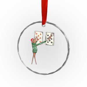 67 Marcus The Worm Poker Game Christmas Crystal Glass Ornament Funny Six Seven Meme Playing Cards Holiday Vibe TS14 Print Your Wear