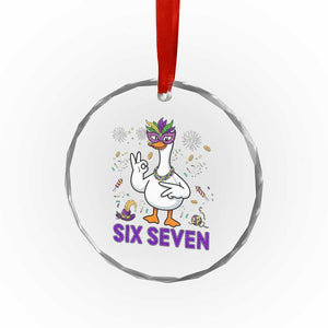 67 Mardi Gras Crystal Glass Ornament Funny Goose Meme Carnival Trendy TS14 Print Your Wear