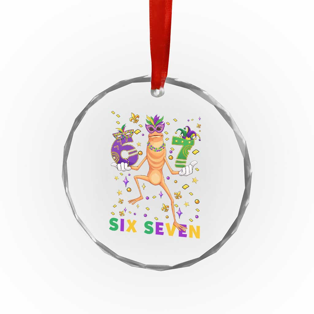 67 Mardi Gras Crystal Glass Ornament Marcus The Worm Carnival Trendy Meme TS14 Print Your Wear