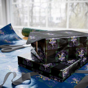 67 Mardi Gras Wrapping Paper Roll Funny Six Seven Carnival Trendy TS14 Black Print Your Wear