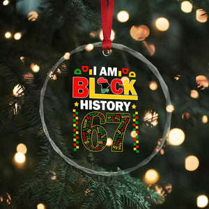 67 Meme Black History Month Crystal Glass Ornament African American Pride TS12 Print Your Wear