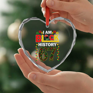 67 Meme Black History Month Heart Crystal Glass Ornament African American Pride TS12 Print Your Wear