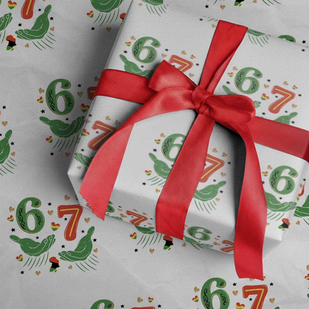 67 Meme Black History Month Wrapping Paper Roll African American Gift TS12 White Print Your Wear
