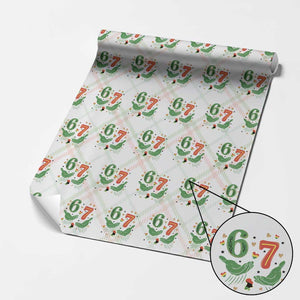 67 Meme Black History Month Wrapping Paper Roll African American Gift TS12 Christmas Plaid Print Your Wear