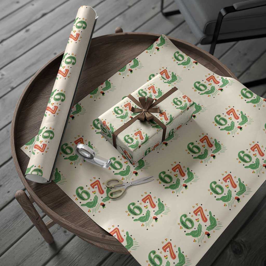 67 Meme Black History Month Wrapping Paper Roll African American Gift TS12 Beige Print Your Wear