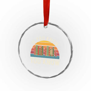 67 Six Seven Book Lover Meme Crystal Glass Ornament If You Know You Know TS14 Print Your Wear