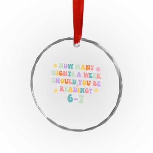 67 Six Seven Meme Crystal Glass Ornament Funny Reading Book Lover TS14 Print Your Wear