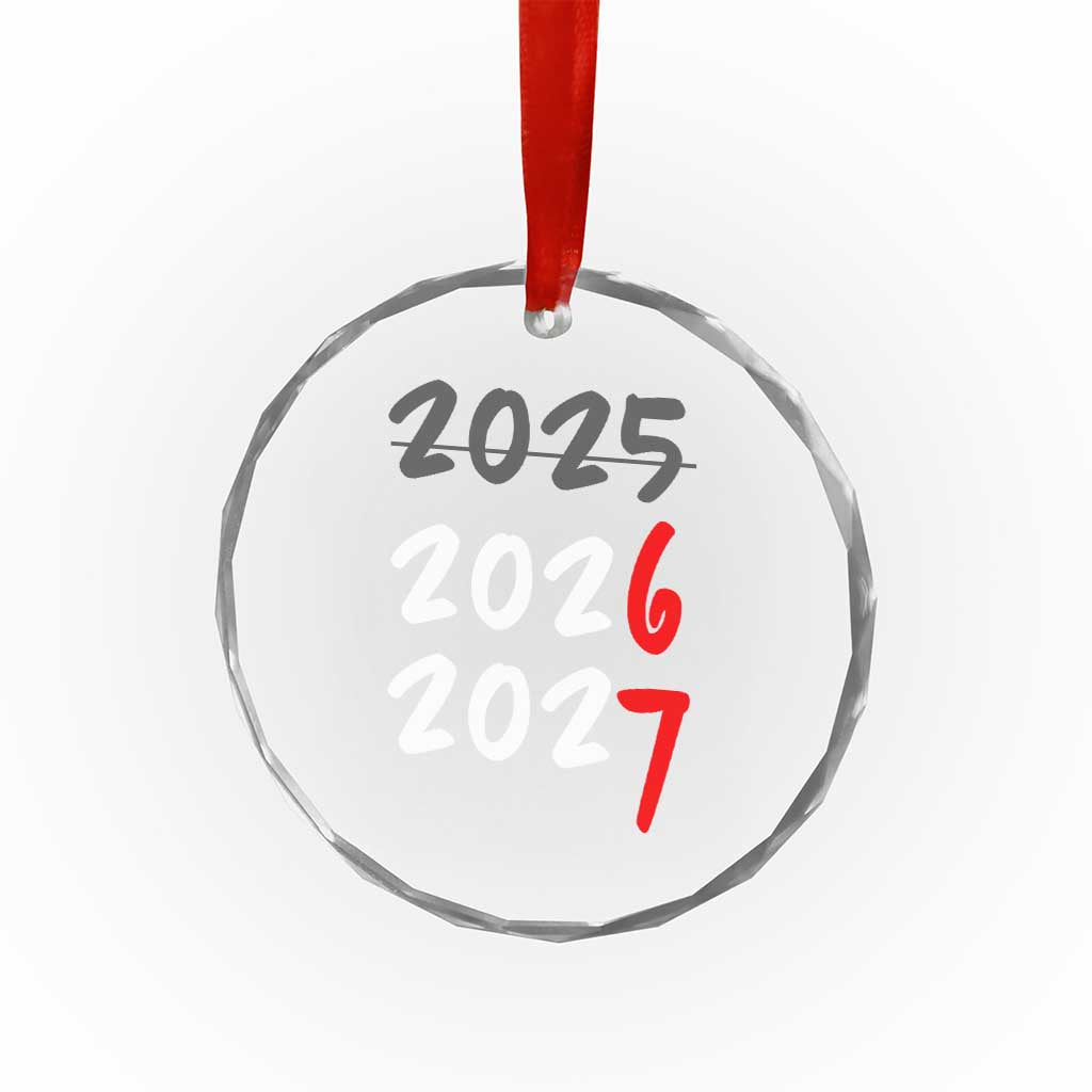 67 Six Seven Meme Crystal Glass Ornament New Year 2026 Gen Alpha Slang TS14 Print Your Wear
