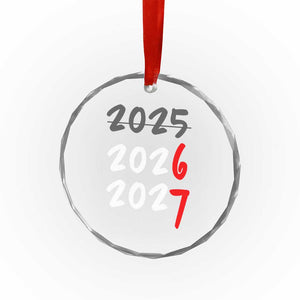 67 Six Seven Meme Crystal Glass Ornament New Year 2026 Gen Alpha Slang TS14 Print Your Wear