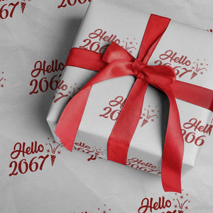 67 Six Seven Meme Wrapping Paper Roll New Year 2026 TS14 White Print Your Wear