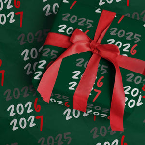 67 Six Seven Meme Wrapping Paper Roll New Year 2026 Gen Alpha Slang TS14 Green Print Your Wear