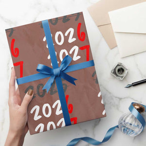 67 Six Seven Meme Wrapping Paper Roll New Year 2026 Gen Alpha Slang TS14 Mocha Print Your Wear