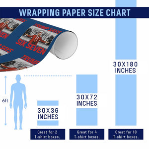 67 Six Seven Trump Christmas Wrapping Paper Roll TS14 Print Your Wear