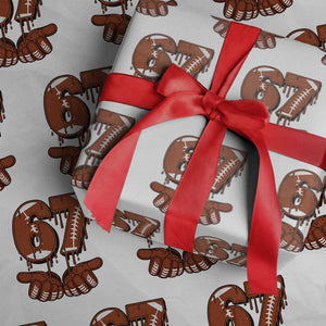 67 Six Seven Wrapping Paper Roll Funny Football Meme TS14 White Print Your Wear
