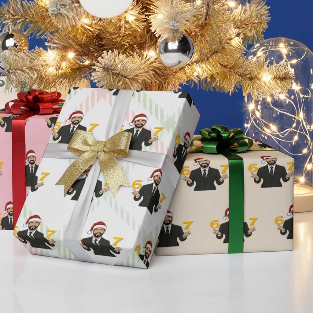 67 Six Seven Zohran Mamdani Christmas Wrapping Paper Roll TS14 Print Your Wear