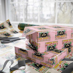 67 Six Seven Zohran Mamdani Christmas Wrapping Paper Roll Progressive Democrats TS14 Light Pink Print Your Wear