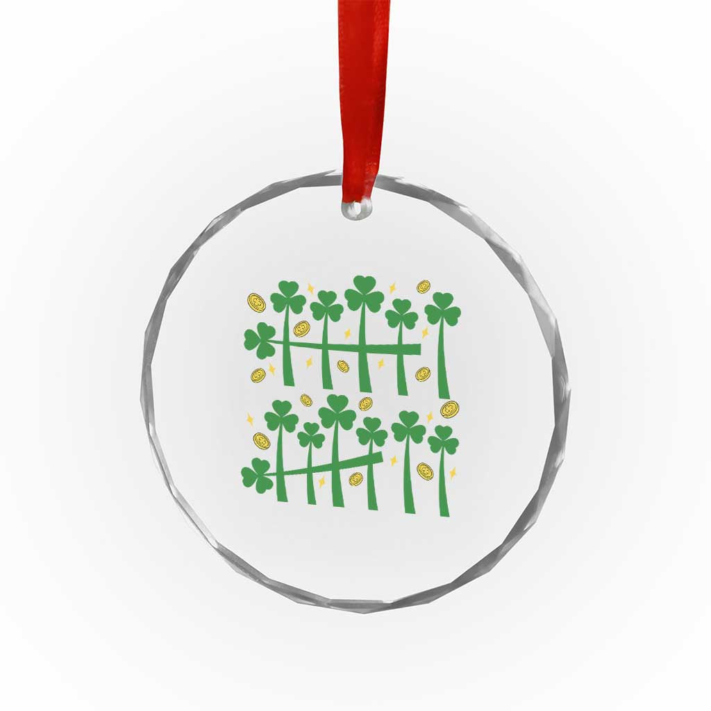 67 St Patricks Day Crystal Glass Ornament Funny Six Seven Gen Alpha Meme TS14 Print Your Wear