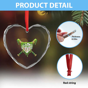 67 St Patricks Day Heart Crystal Glass Ornament Funny Six Seven Baseball Sport Party Meme TS14 Print Your Wear