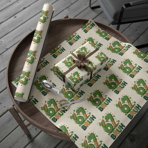 67 St Patricks Day Wrapping Paper Roll Funny Six Seven Bruh Meme TS14 Beige Print Your Wear