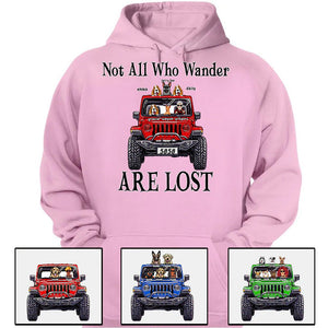 Custom JP Shirts, Not All Who Wander Are Lost, JP Dog JP Cat Apparel CTM00 Custom - Printyourwear
