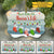 Personalized JP Christmas Ornaments Grandma Best Gifts Of Nanas Life Socks CTM Ornament Custom - Printyourwear