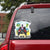 Personalized Girl Her Dogs and Her JP Decal CTM package 13x13cm Custom - Printyourwear