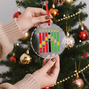 7 Principles Of Kwanzaa African American Crystal Glass Ornament TS09 Print Your Wear