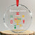7 Principles Of Kwanzaa African American Xmas Crystal Glass Ornament TS09 Transparent Glass 3'' Circle Print Your Wear