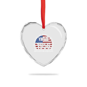 70th Birthday Heart Crystal Glass Ornament Vintage 1956 70 Year Old Birthday American Flag TS10 Print Your Wear