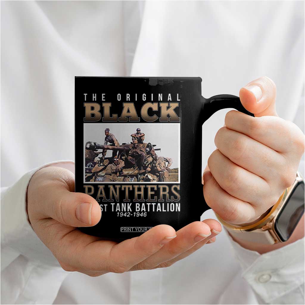 761st Tank Battalion Tribute Coffee Mug Black Panthers WW2 Heroes TS02 Print Your Wear