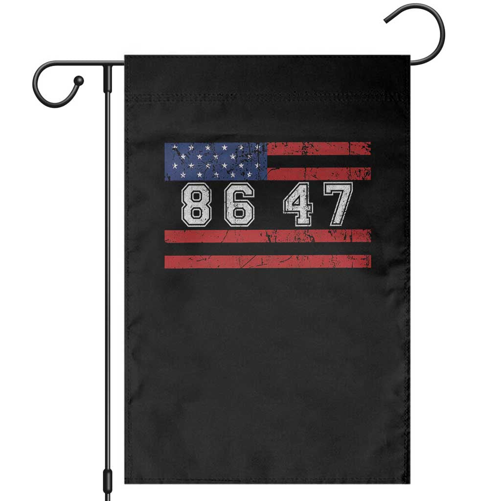 86 47 Garden Flag Impeach 47th President US Flag 8647 TS10 Black Print Your Wear