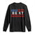 86 47 Long Sleeve Shirt Impeach 47th President US Flag 8647 TS10 Black Print Your Wear