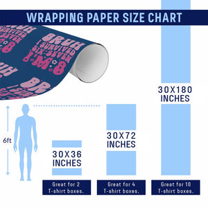 8th Birthday Girls Wrapping Paper Roll Bruh I Survived 67 Im 8 Year Old Six Seven TS10 Print Your Wear