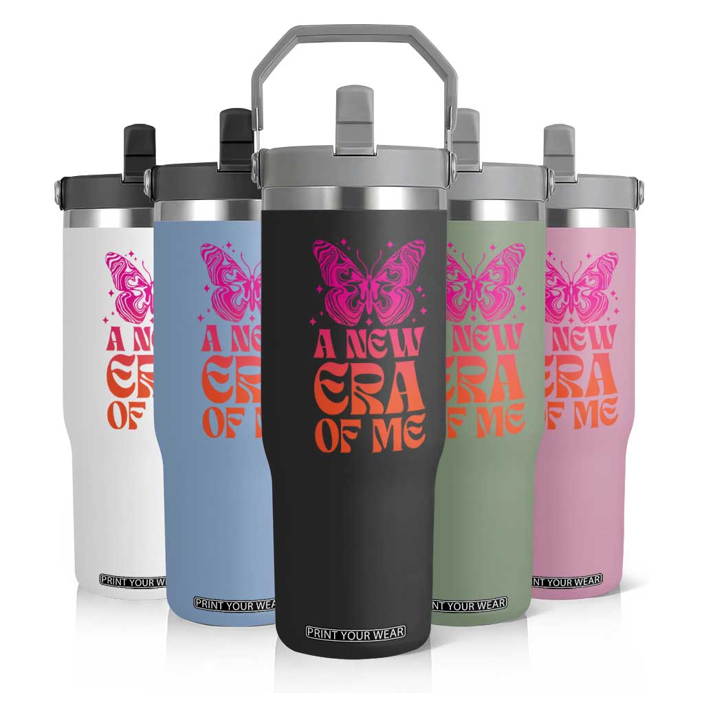 A New Era Of Me Flip Straw Tumbler TS09 Print Your Wear