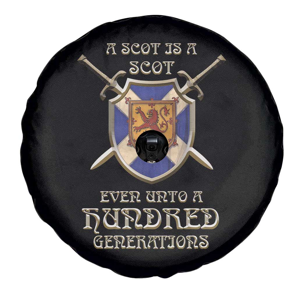A Scot Is A Scot Even Unto A Hundred Generation Spare Tire Cover Scottish Pride TS11 Print Your Wear