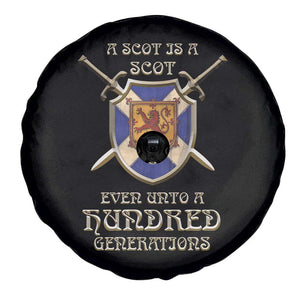 A Scot Is A Scot Even Unto A Hundred Generation Spare Tire Cover Scottish Pride TS11 Print Your Wear