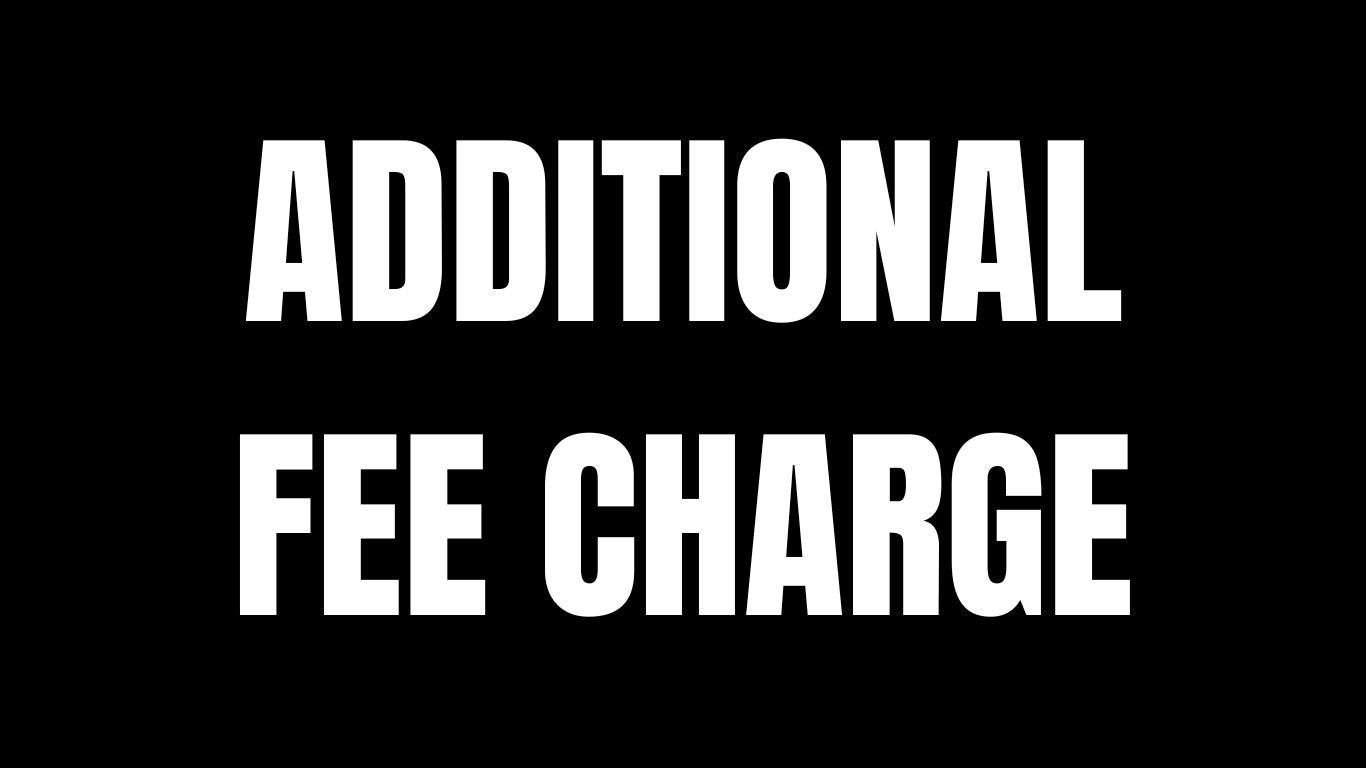 ADDITIONAL FEE - PYW8919 - CHANGE SIZE Print Your Wear