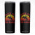 African American Black Cowboy Skinny Tumbler Black On The Range Rodeo TS11 Black Print Your Wear