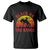 African American Black Cowboy T Shirt Black On The Range Rodeo TS11 Black Print Your Wear