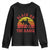 African American Black Cowboy Youth Sweatshirt Black On The Range Rodeo TS11 Black Print Your Wear