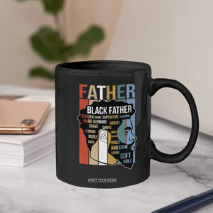 African American Black Father Coffee Mug Fathers Day Juneteenth TS11 Print Your Wear