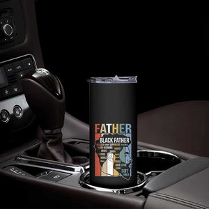 African American Black Father Skinny Tumbler Fathers Day Juneteenth TS11 Print Your Wear